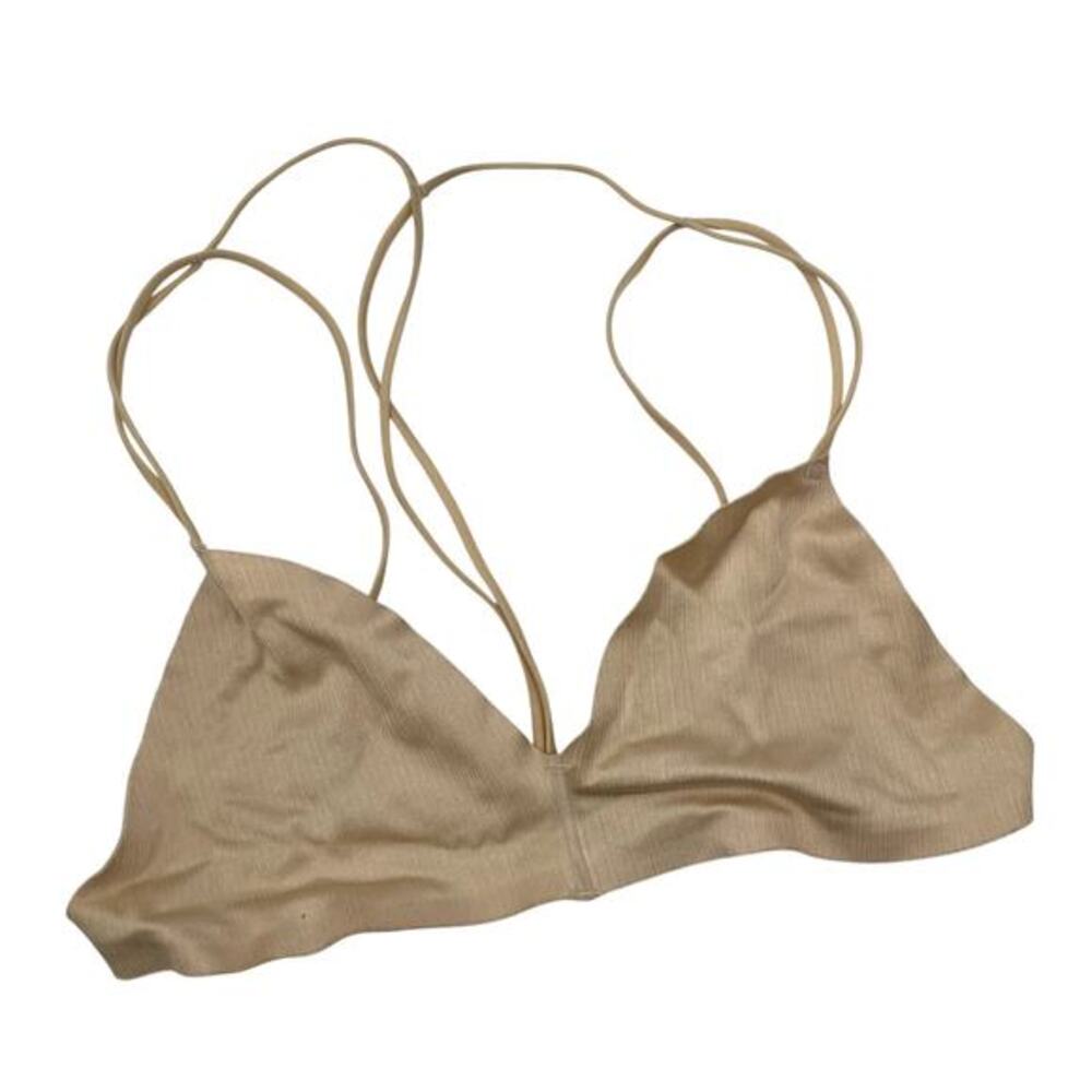 Urban Outfitters cream seamless bralette